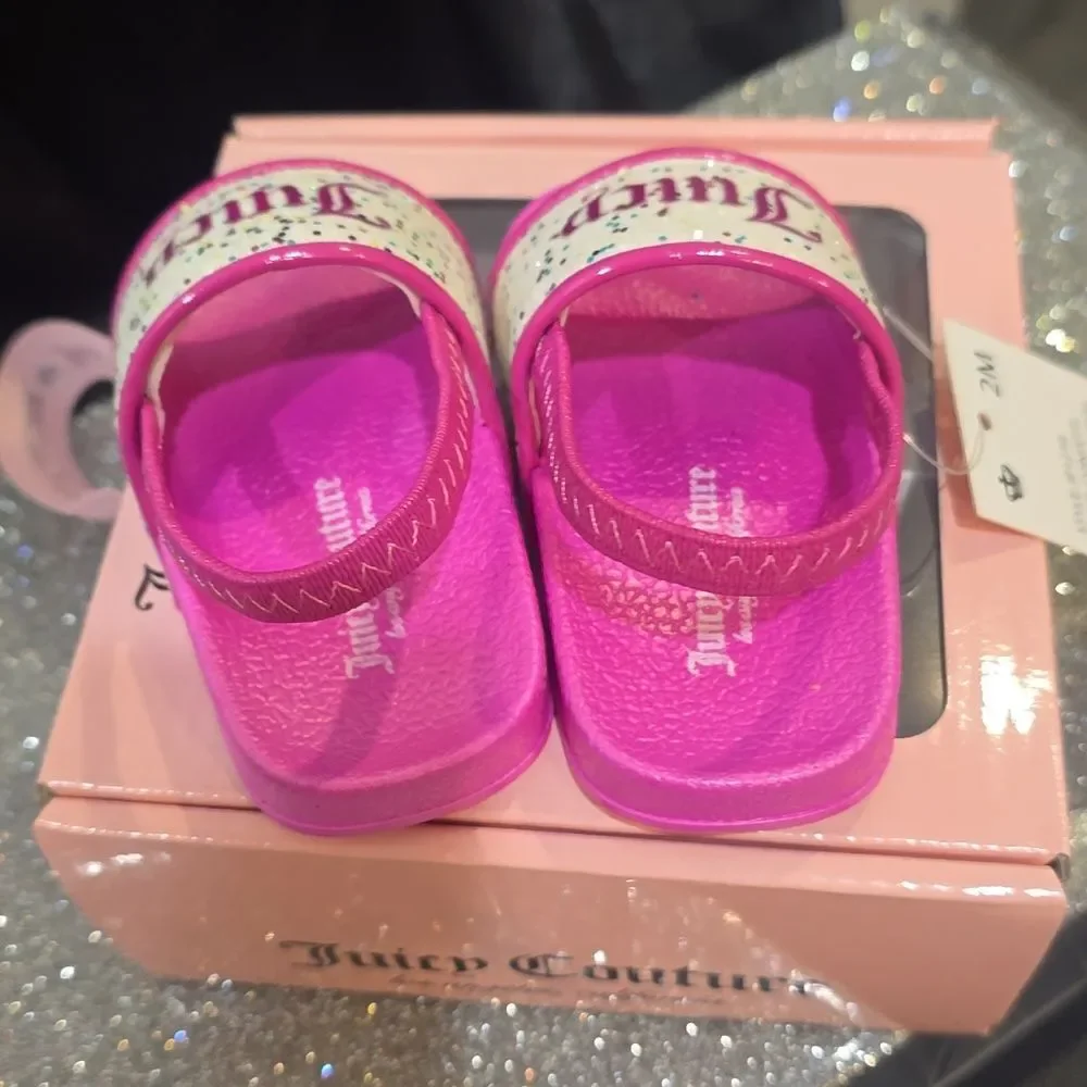 Juicy Couture Baby Los Rios Slingback Sandals-‎ Confetti